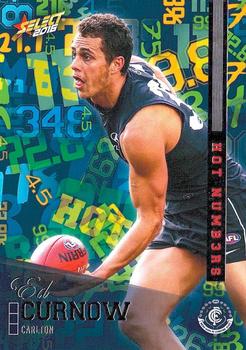 2016 Select Footy Stars - Hot Numbers #HN20 Ed Curnow Front